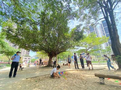 勞動節湧人潮　中市11處亮點公園防疫加嚴